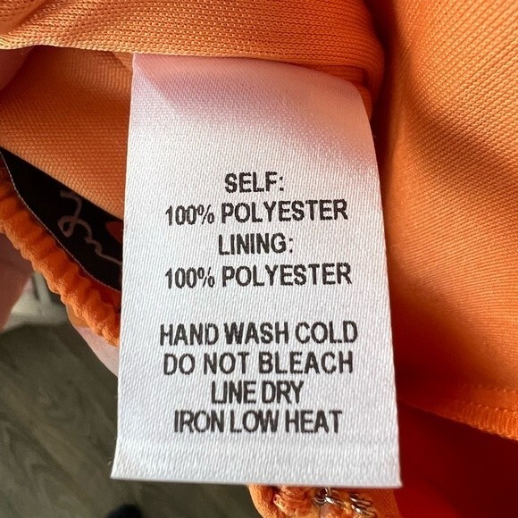 Lulus Heart Abloom Orange Floral Print Tie-Back Wide-Leg Sleeveless Jumpsuit XS - Picture 12 of 12